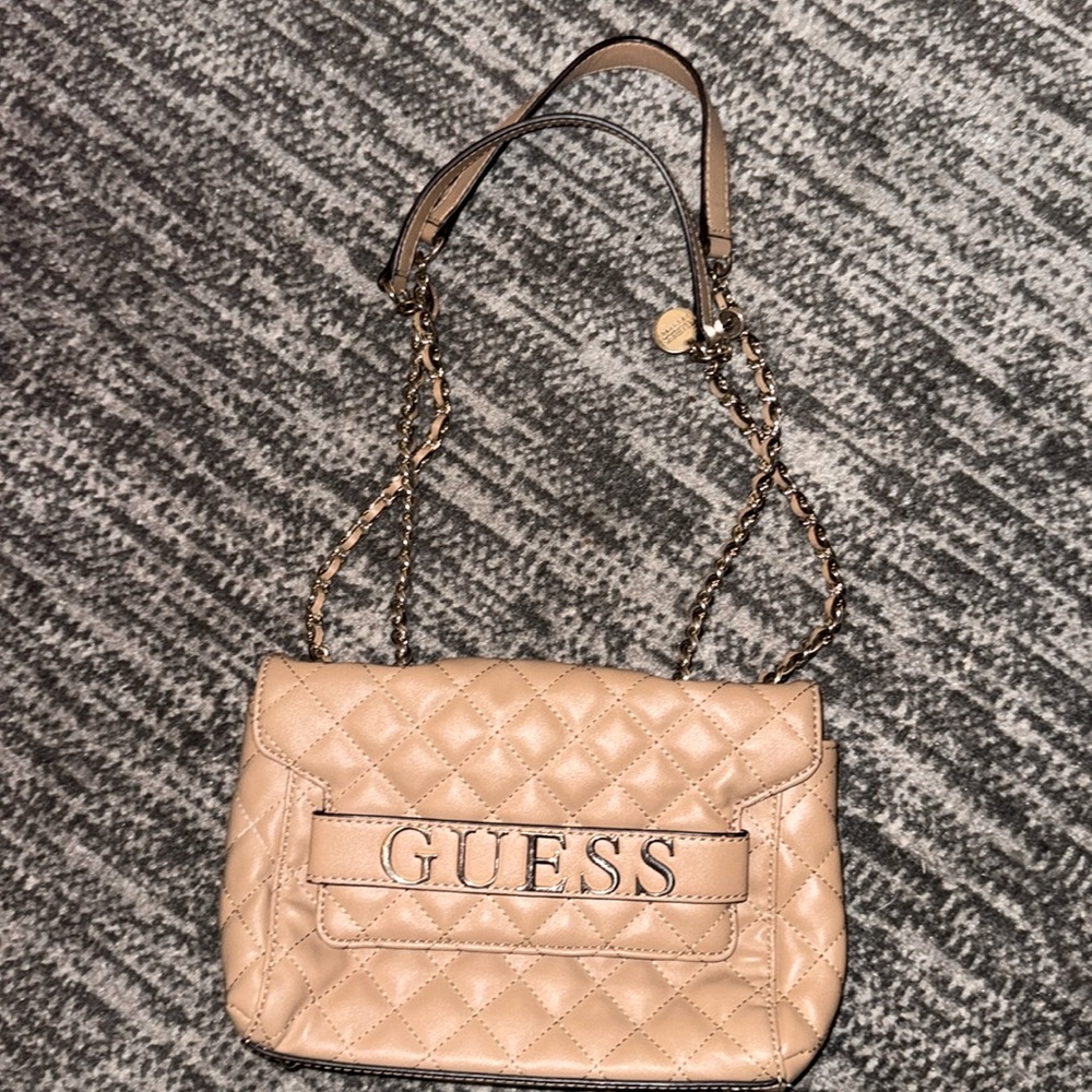 Guess convertible crossbody. Beige color